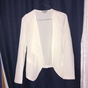 White lightweight blazer